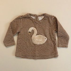 Zara Baby Swan Shirt